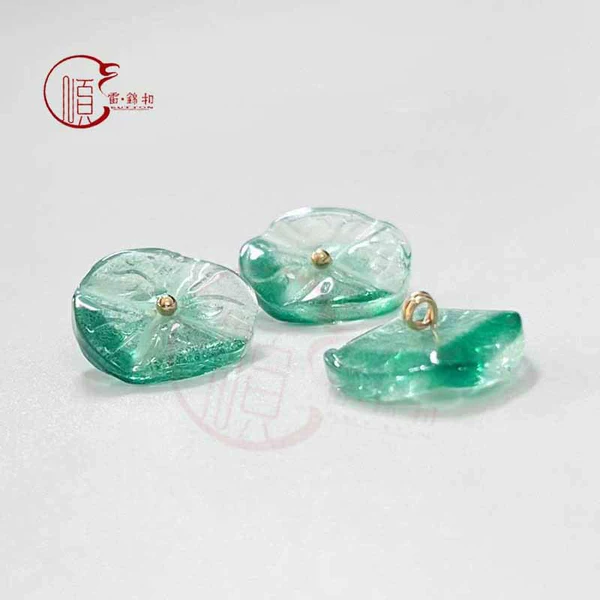 [25L=16MM*不规则*浅绿色*10颗]
