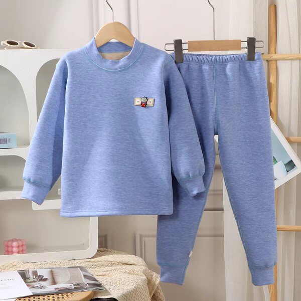 Velvet children's warm set