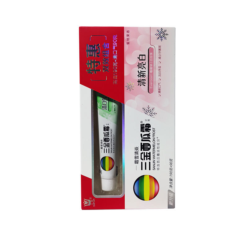 三金西瓜霜薄荷歯磨き粉 大人用 家庭用洗浄ブランド メーカー卸売専用 子供用