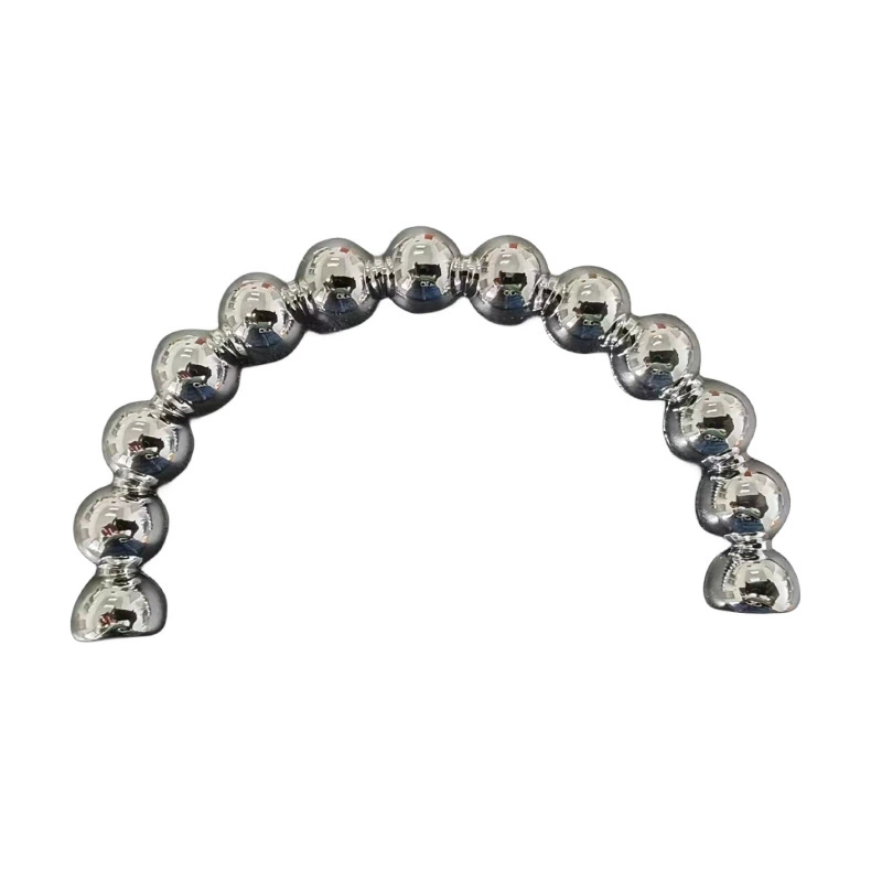 Новый бренд женская сумка на запястье ручка круглые бусины материал пластик висит покрытие