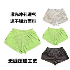 メーカーの商品の供給源のスポーツのマラソンのゴムの高品質の半ズボンの速乾の通気性のゆったりしている競技の3分のズボンの男性