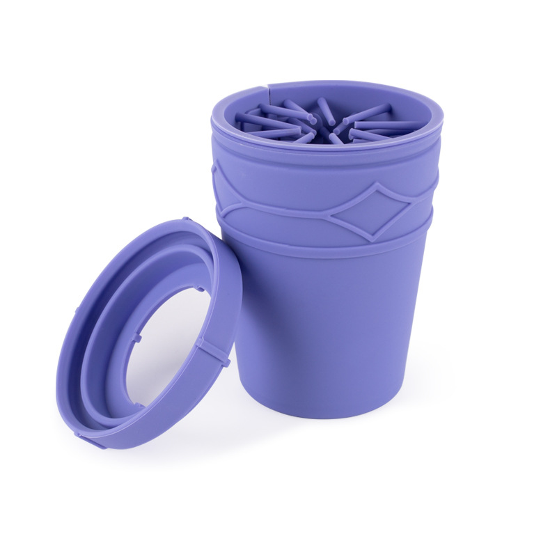 2022新款清洁宠物用品宠物洗脚杯狗狗洗脚器硅胶猫狗宠物洗脚杯