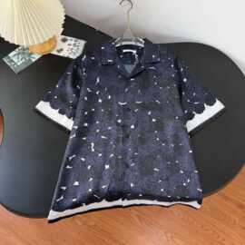 2026春夏新款高品质上衣翻领百搭中袖衬衫家居服男女同款