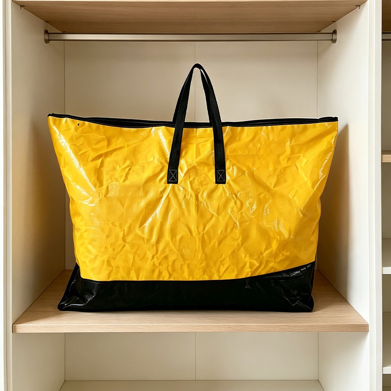 Thickened waterproof large-capacity storage bag, moving travel bag, PE moving bag, yellow bag, spliced large-capacity Thickened waterproof large-capacity storage bag, moving travel bag, PE moving bag, yellow bag, spliced large-capacity
