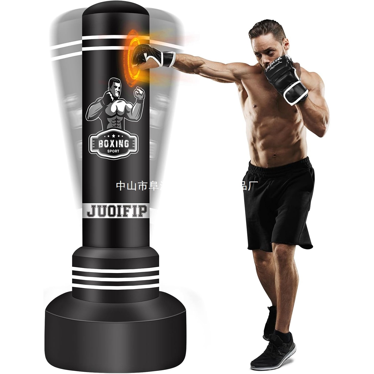 Standing Punching Bag for Adults, 70" Heavy Bag Boxing B