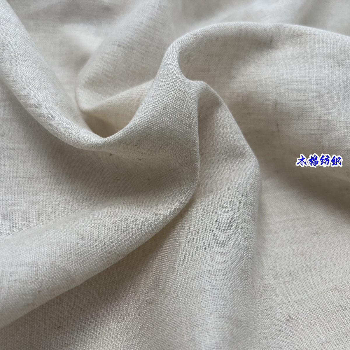 新品天丝亚麻纯色竹节服装面料男女款休闲上衣连衣裙中国风衬衣布