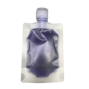 In stock wholesale 50ml30ml100ml travel skin care products cosmetics lotion flip suction nozzle self-standing bag
