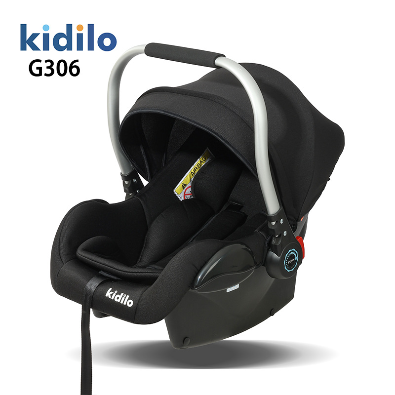 Kidilo Kids Safety Seat Car for Newborn Baby Widened Sleeping Basket Car Portable Cradle Baby