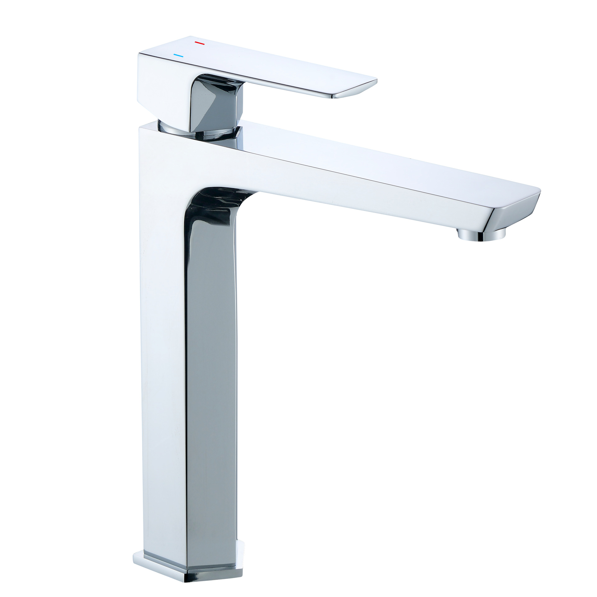 Mueble de baño de cobre dibujo pistola gris Cuenca del grifo Nordic simple luz de lujo estilo bajo encimera Cuenca caliente y fría grifo