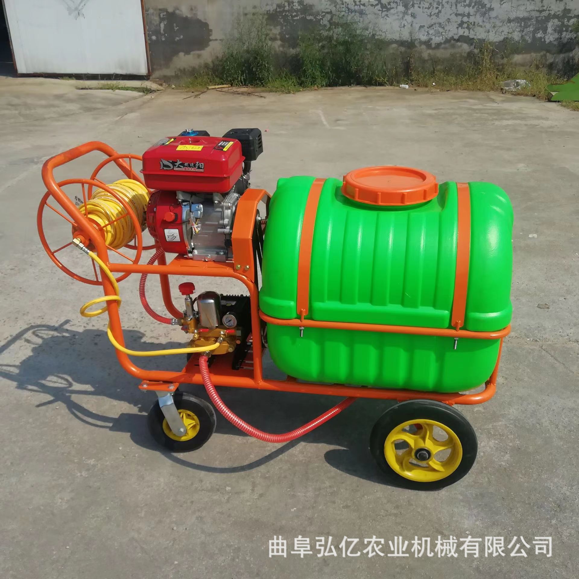 大功率汽油手推打药机消毒弥雾机四轮杀虫喷雾器园林绿化喷药机