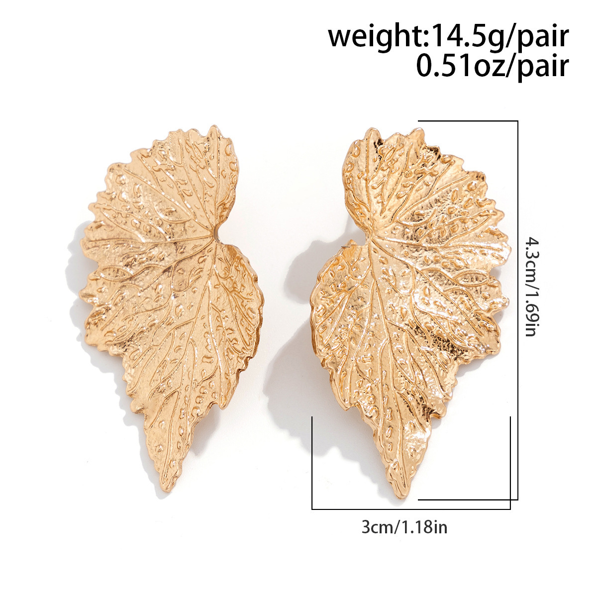 13g Weight Alloy Ear Needle Material Ear Studs Classification 1 Pair Quantity Date, Tea Party Occasion Alloy Material Flower Pattern Women's Gender Plating Design Exaggerated Style 1 Pair Exaggerated Flower Plating Alloy Ear Studs 10