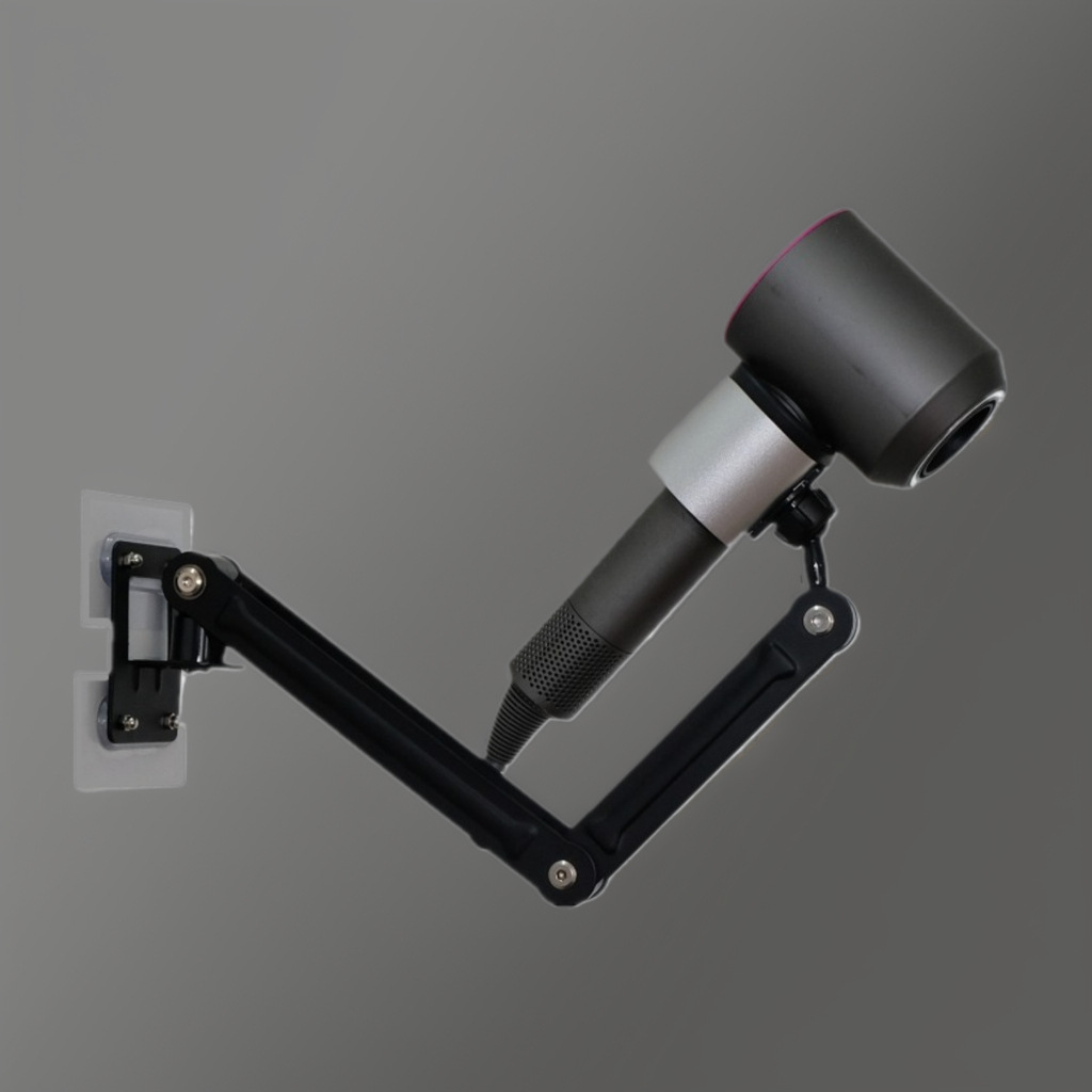 Soporte de pared plegable y extensible para teléfono y tableta con ángulo ajustable, soporte de tableta tipo cantilever para montaje en pared.