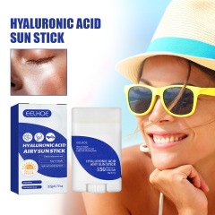 EELHOE Hyaluronic Acid Protective Stick - Moisturizing, Lightweight, Refreshing, Humidifying, Waterproof SPF50+ Sun/UVA Protection