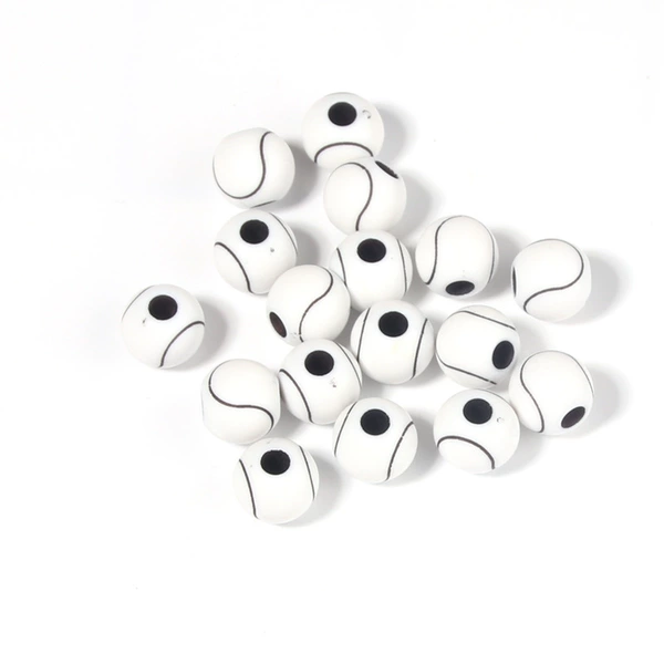 White, tennis, 12mm