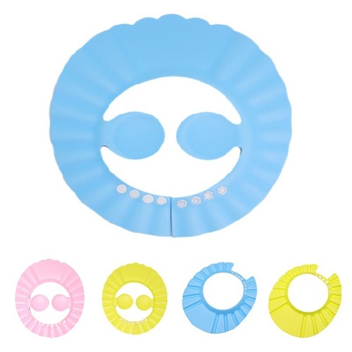 Mother and baby supply 6 types of baby bath caps 4-speed adjustable ear protection baby shampoo cap children's shampoo cap