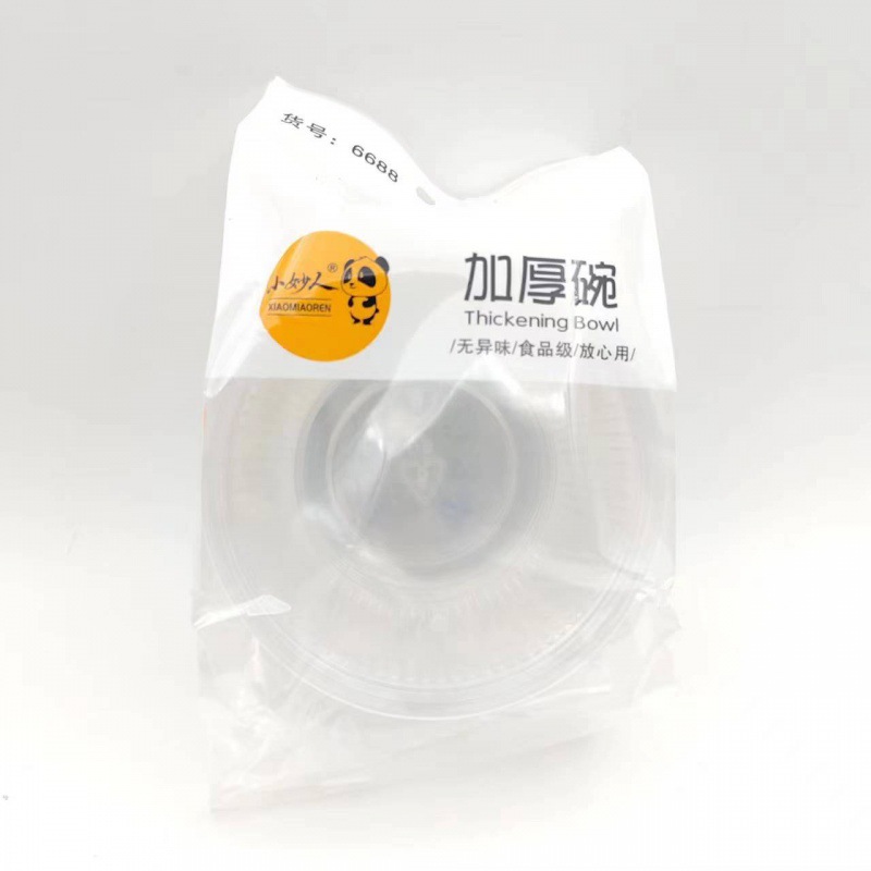 Plastic soup bowl