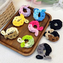 ����Ӵָߵ���Ů��ɫ�Ӵֱ�֯��Ȧ��Ͱ����������ò���ͷ��ͷ��