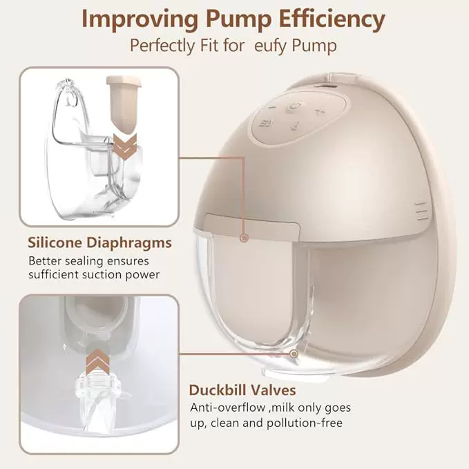 Disposable breast pump