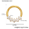 T008-gold nose ring