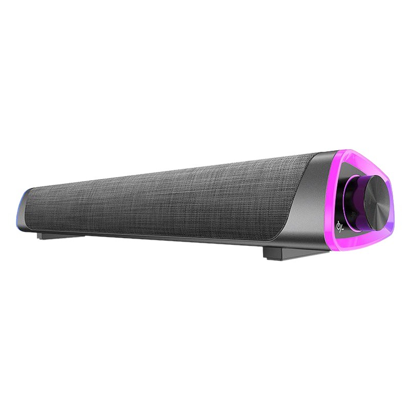 Durable nuevo Altavoz Bluetooth SoundBar calentador de sonido altavoz de la computadora doble altavoz subwoofer de audio de escritorio modelo privado