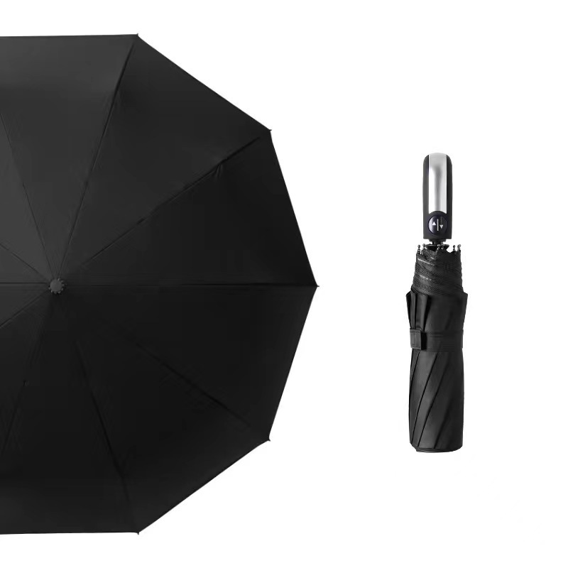 Paraguas publicitario, logotipo de impresión, paraguas plegables automáticas, protector solar, sombrillas al aire libre, sol y lluvia.