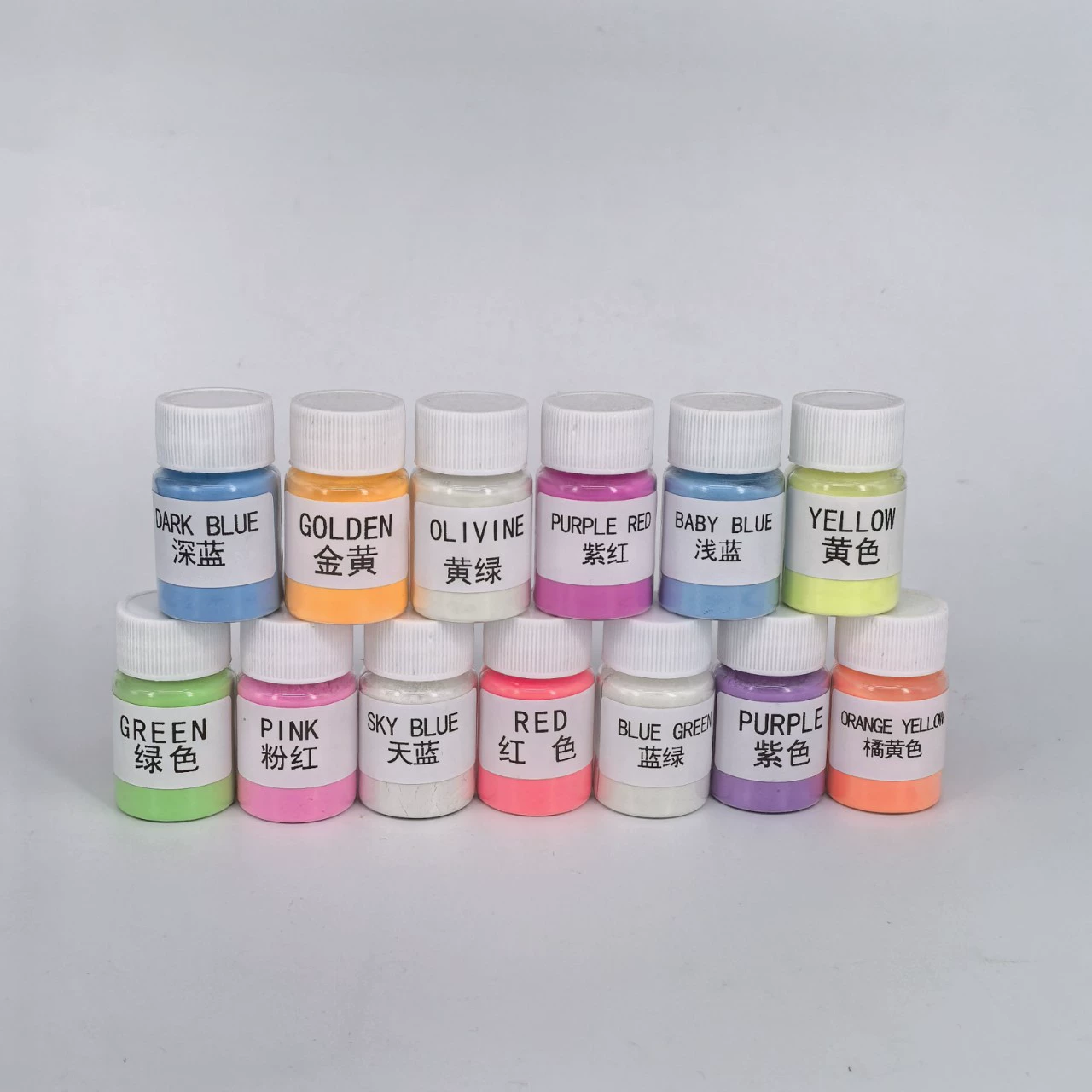 Долговечный яркий светящийся порошок в бутылках 20 г DIY хрустальный капельный порошок