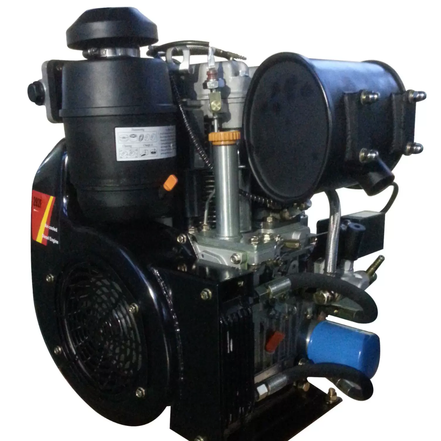 15kw双缸风冷柴油发动机农用机械水泵机组应急抢险可用