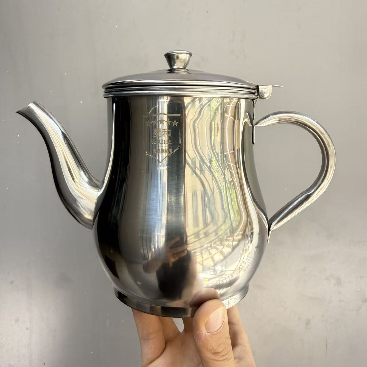 필터가 있는 32# 온스 주전자(상자 없음)