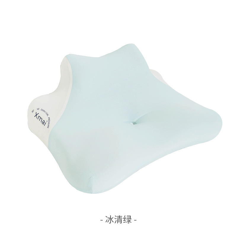 夜猫枕侧睡玩手机用枕头深睡眠记忆棉趴睡枕护颈椎颈趴睡枕头|undefined