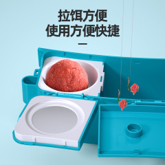 Stream fishing equipment waist bag bait waist box hanging multi-functional gluten puller bait box stream walk fishing equipment pull magnet box