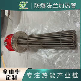 工业锅炉加热管不锈钢法兰电加热管大功率锅炉水箱液体加热管制作