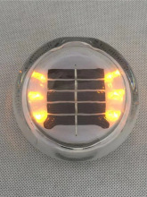 嵌入式太阳能钢化玻璃道钉太阳能钢化玻璃道钉灯