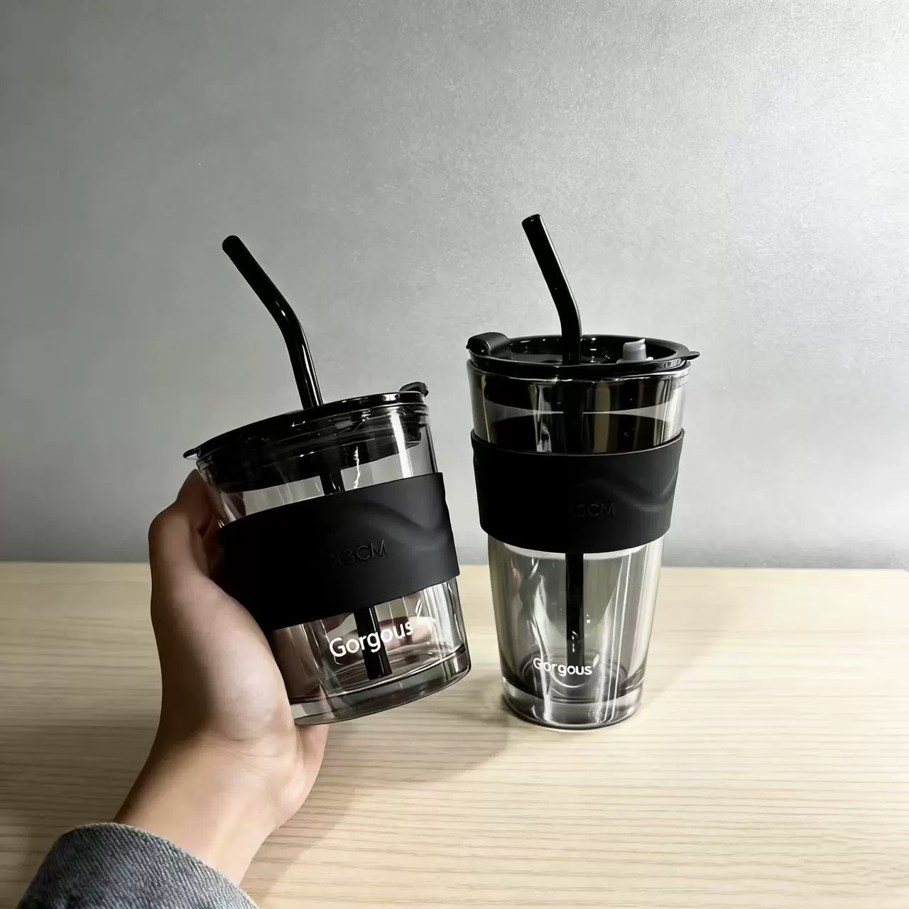 Creative high quality universal glass with glass
