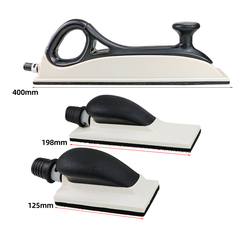 Subao car paint surface polishing hand planer sandpaper hand grinding board putty grinding board rectangular grinder vacuum