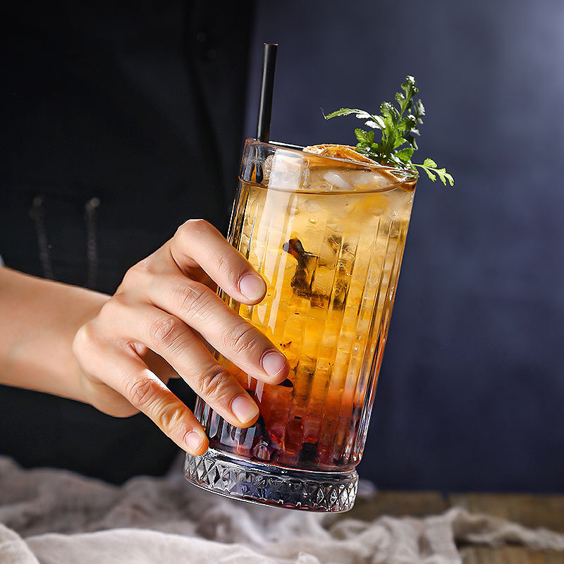 Copa de cristal de estilo europeo taza de vino del hogar copa de whisky taza de traje creativo grande cerveza vidrio espíritus vino conjunto