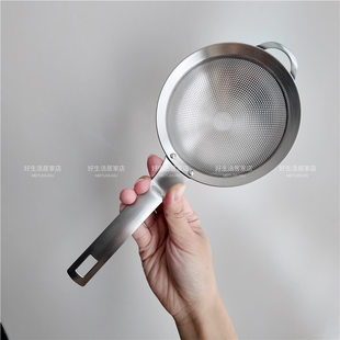 Export 100 mesh stainless steel 304 soy milk colander household foam filter juice oil residue flour oil residue leakage net