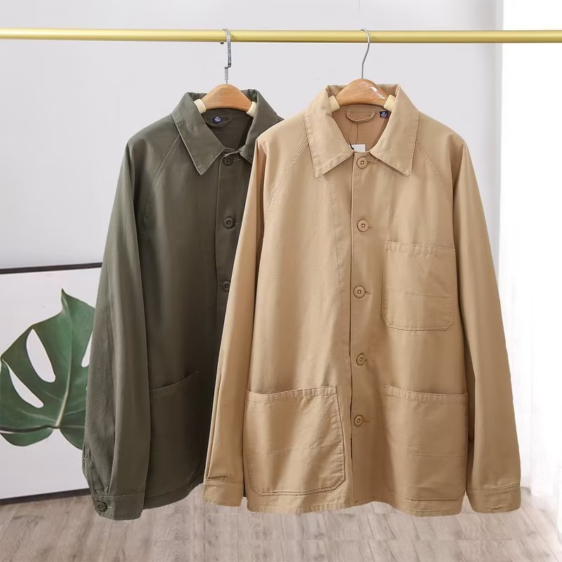 Retro Windbreaker Khaki