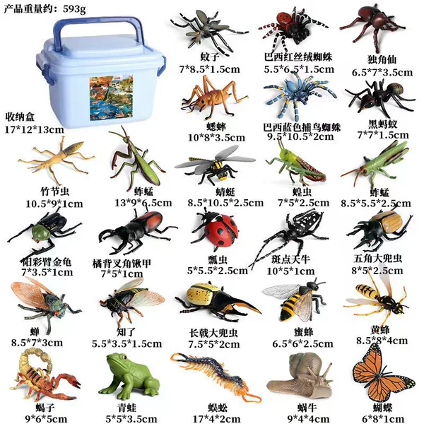Set, storage box, 26 pieces