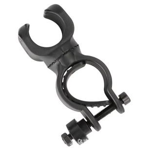 Bicycle Light Stand 360 Degree Rotating DoUble Circle Flashlight Clip Bicycle Flashlight U-shaped Bracket U-shaped Flashlight Clip