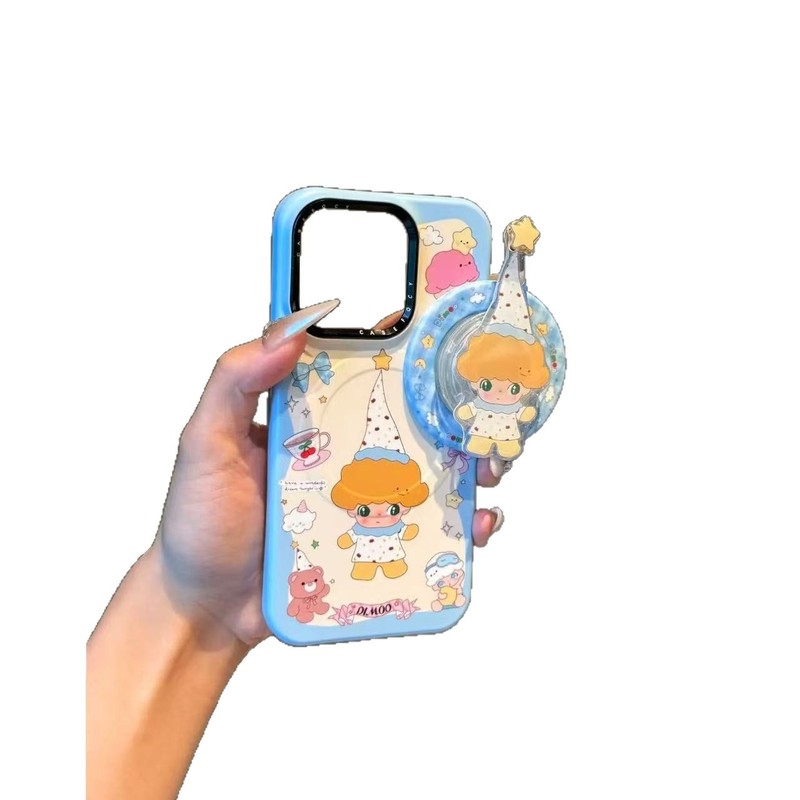 磁吸baby蓝睡衣长帽小王子适用iPhone17promax苹果16手机壳15女14|undefined