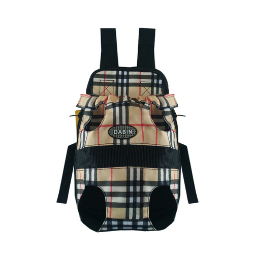 Canvas four-legged dog travel pet outdoor backpack wholesale portable cat pet chest bag
