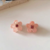 Fuchsia crab pin from pearl, hairgrip, bangs, 2 pieces, wide color palette, flowered