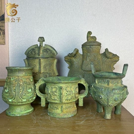 仿古青铜器;其他装饰摆件;景观雕塑