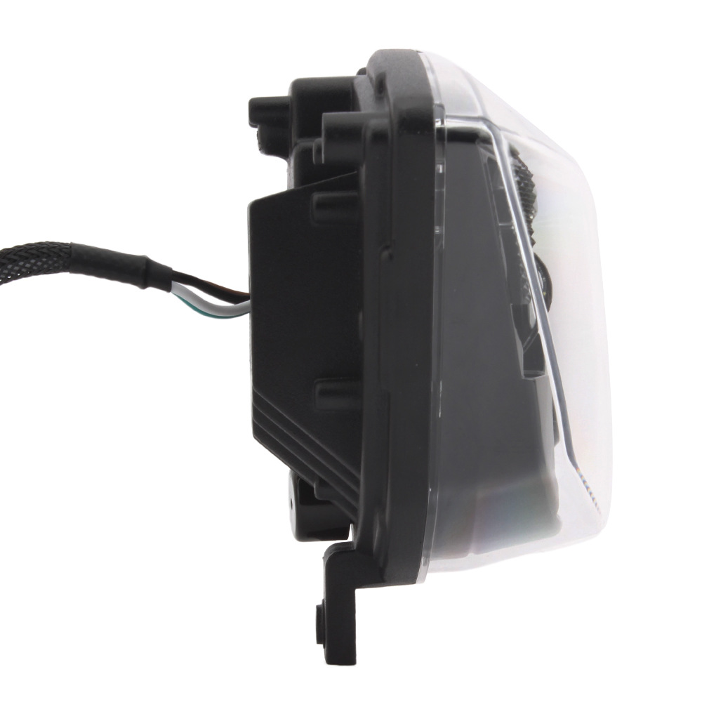 GAS double round convex mirror LED headlight motorcycle EC 250 250F 300F EX 300 off-road motorcycle lamp wick