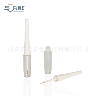 彩妆diy眼线液空管高档新款唇釉空管银色圆唇膏管包材定制加工