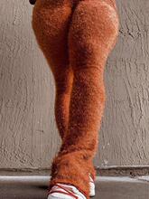 J 31522 Women's Flared Knit Pants ΢������֯�� �羳����