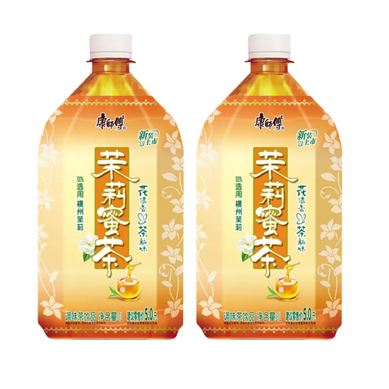 康师傅冰红茶/茉莉蜜茶(新老包装随机发) 1L*2-阿里巴巴