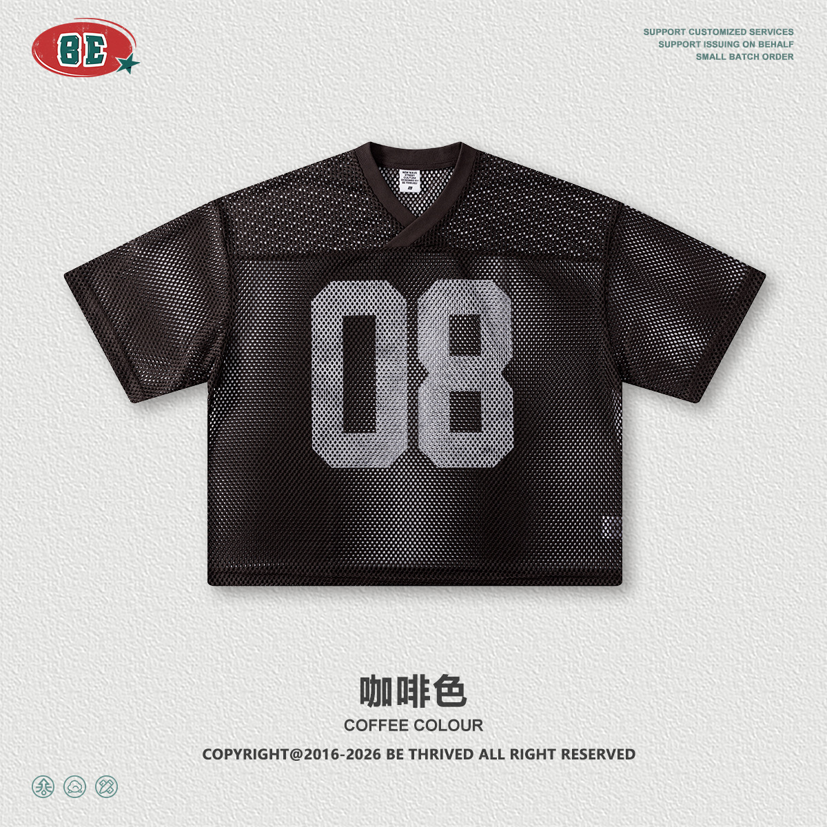 Be Hombres| Verano americano retro malla Boxy corto ancho plegable impresa camiseta de manga corta suelta chaqueta versátil hombre