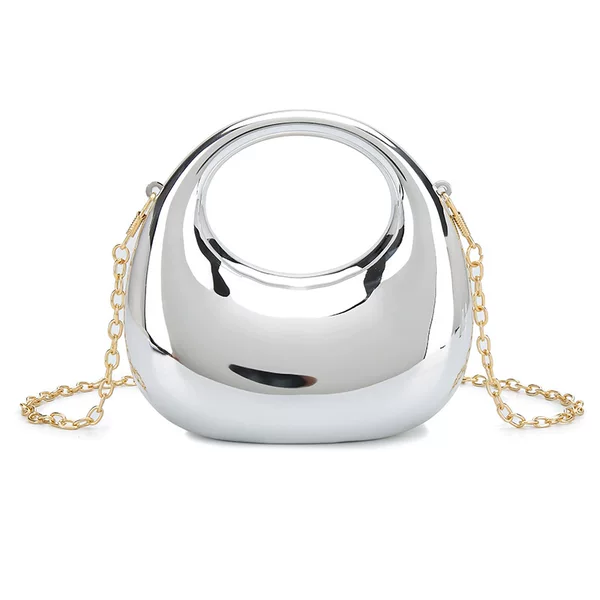 New Acrylic Evening Bag for Women, Mini Handbag, Chain Crossbody Bag, Small Evening Bag