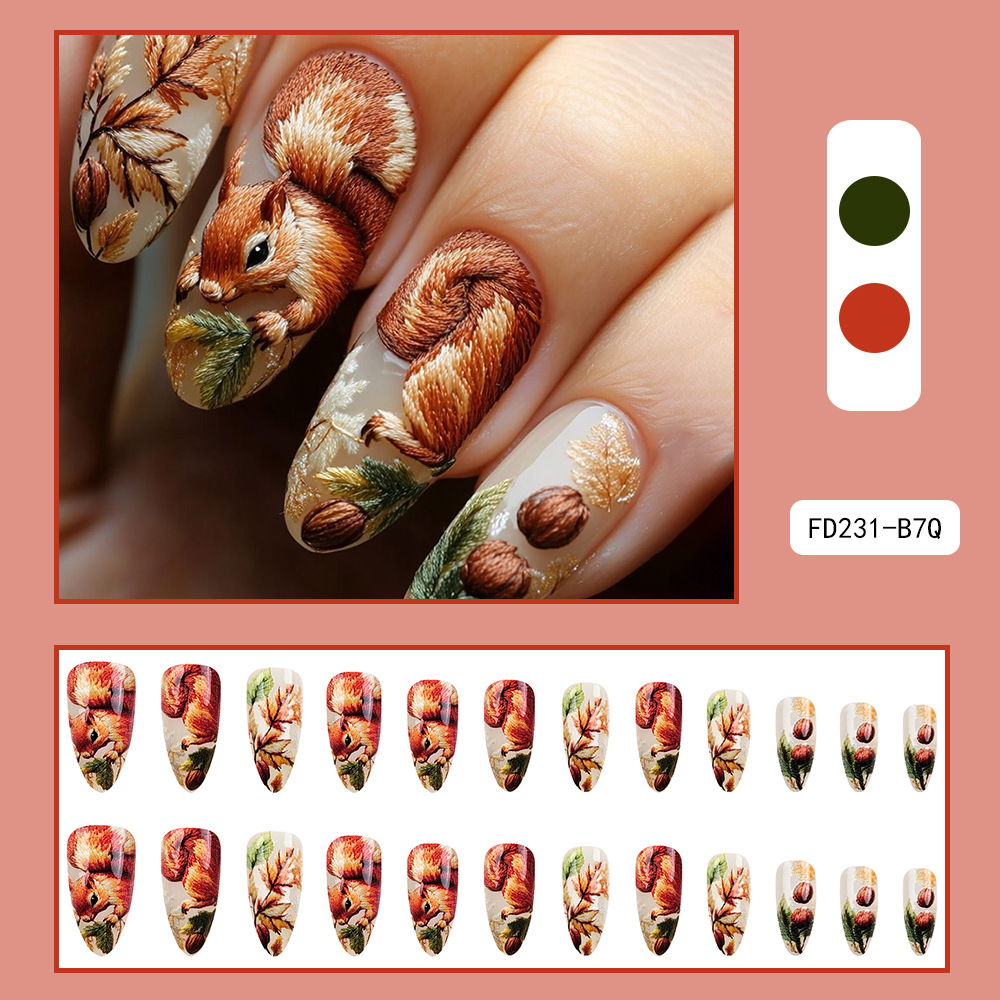 Uñas postizas 3D estéreo blanqueadoras, muy vendidas, piezas de arte de uñas portátiles transfronterizas, pegatinas de uñas sencillas con un toque de alta gama, venta al por mayor